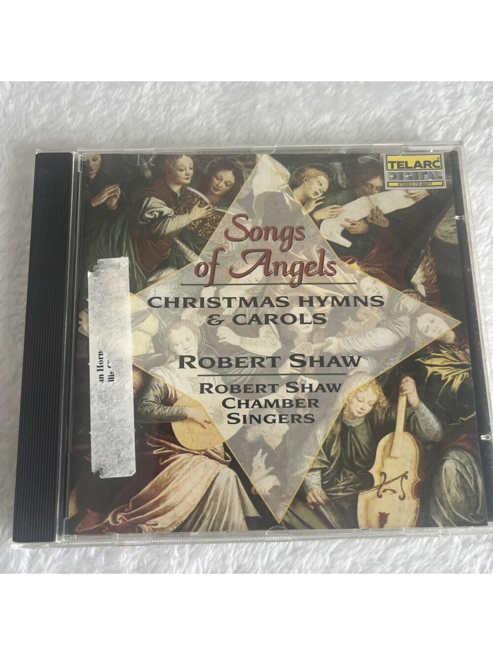 ROBERT SHAW Songs of Angels Christmas Hymns Carols TELARC CD-80377